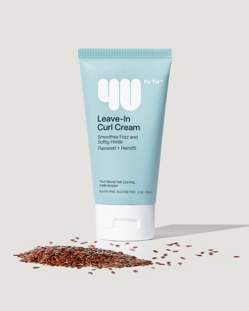 Leave-In Curl Cream with Flaxseed and Hemi15 - 4U by Tia - 4U by Tia